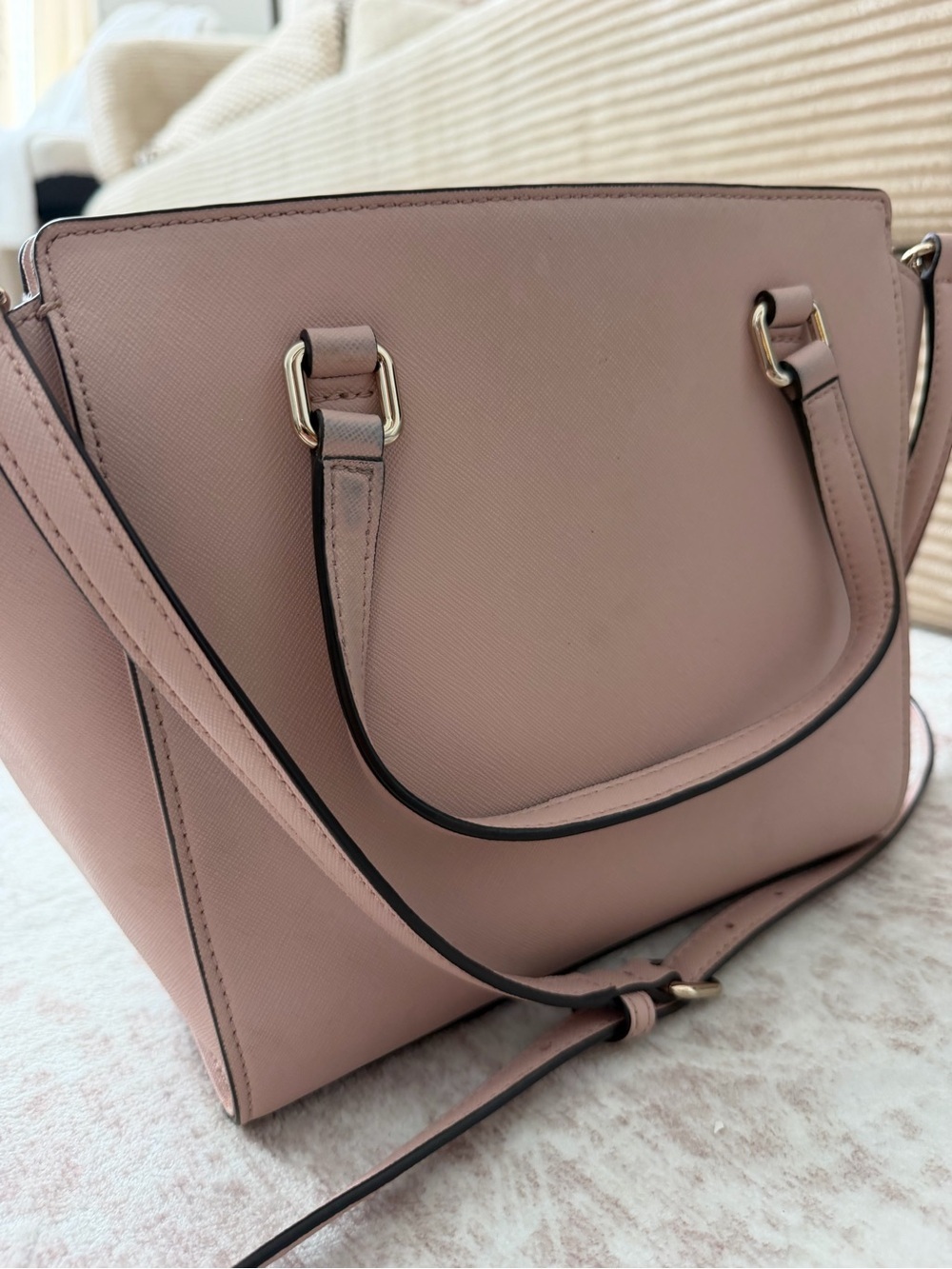 KATE SPADE - Laurel Way Jeweled Small Hadlee Satchel - Picture 6 of 9